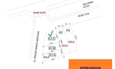 Tanah Kavling Murah Perumahan Graha Santoso Rungkut Surabaya