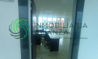 oficina en arriendo en bolarqui. Cod A17168