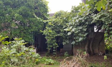 CASA EN LOTE PROPIO DE 10X34 mts, 3 AMBIENTES + CONSTRUCCIÓN AL FONDO PARA REFACCIONAR O RECICLAR