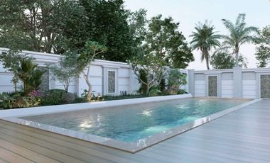 Rumah mewah dengan desain moden claisk +interior di jl cemara kipas komp pemda