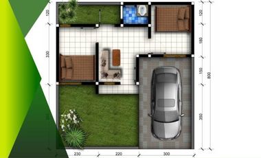 Rumah Dijual di Malang Tipe 25/72 View Kawi Dekat Kampus