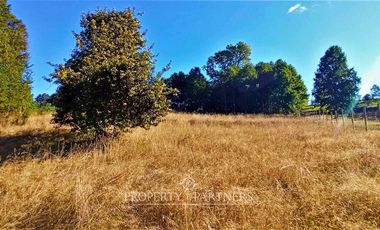 Terreno con gran vista al volcán Villarrica