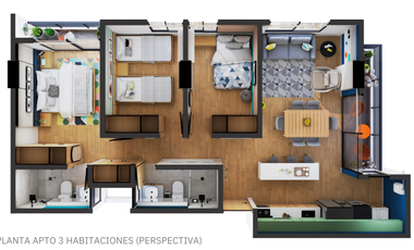 apartamento en venta en la isla. Cod V9402632