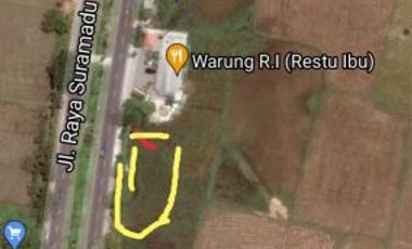 Dijual Tanah Suramadu 0jalan