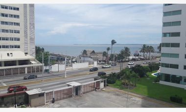 Departamento amueblado en Torre San Sebastián con alberca y vista al mar