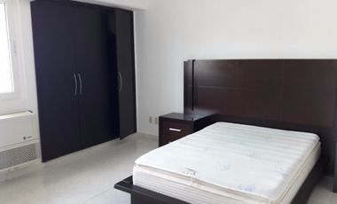 Departamento amueblado en Torre San Sebastián con alberca y vista al mar