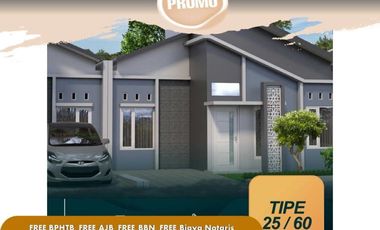 Rumah Dijual di Malang Tipe 25/107 Bebas Banjir Free Biaya