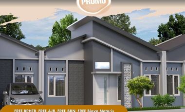 Rumah Dijual di Malang Tipe 25/107 Bebas Banjir Free Biaya
