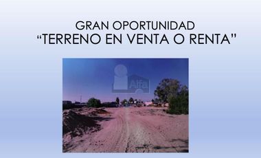 Terreno habitacional en renta en Escontria, Soledad de Graciano Sánchez, San Luis Potosí
