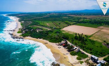 VENTA DE TERRENOS PLANOS, CON PROYECTO DE LUZ Y AGUA, ESTAN CERCA DE PLAYA