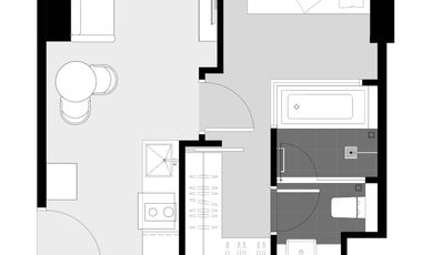 Park Origin Thonglor - 1BR Type B2 (City View)