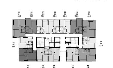 Park Origin Thonglor - 1BR Type B2 (City View)
