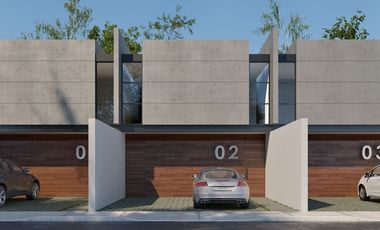 Townhouses en venta, en Privada, Xcantún