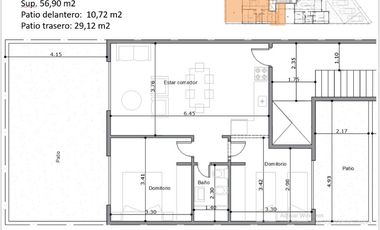 Departamento en venta en Ramos Mejia Sur