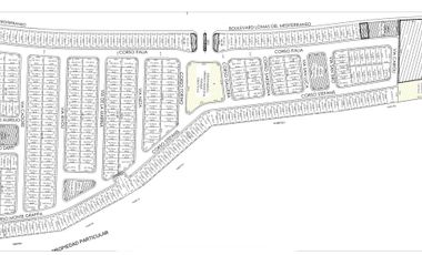 LOMAS DEL MEDITERRANEO, Terreno en VENTA  frente área verde o en esquina, (IV)