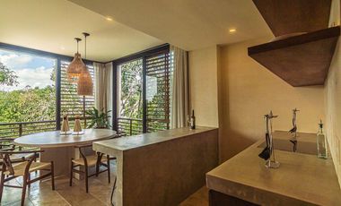 Penthouse en Renta en Tulum en la Privada Aldea Maya