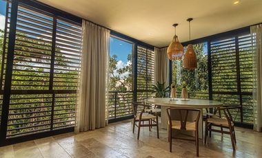 Penthouse en Renta en Tulum en la Privada Aldea Maya