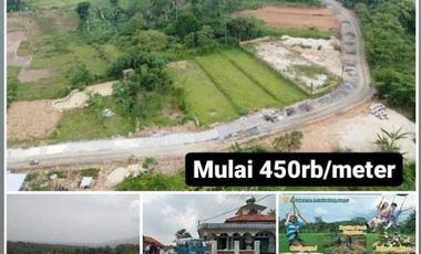 Tanah Murah 100m² 43juta, Row jalan Lebar Bogor Barat