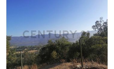 Se vende parcela con vista a la Laguna de Aculeo