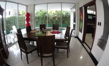 casa en venta en villa del rosario, conj. cerrado samanes de alquer. Cod V20422