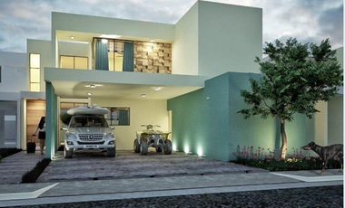 Casa nueva en venta al Norte de Mérida, 4 recámaras, Privada Tamora, Zona Conkal