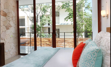 Se vende conjunto de departamentos super amplios en Yaakun, Tulum, Quintana Roo.