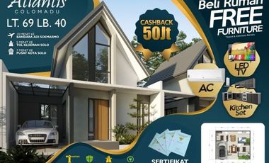Rumah Minimalis di Colomadu ( Promo November )