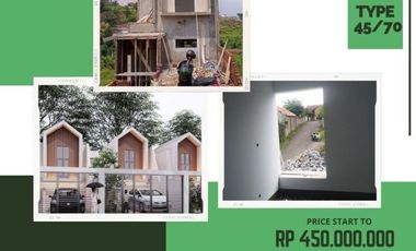 Rumah dijual murah cantik rasa villa murah di Cipageran Cimahi