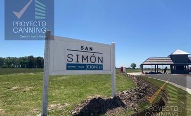 Lote terreno  venta Canning  San Simon