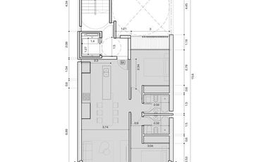 Cochera doble en venta - Centro