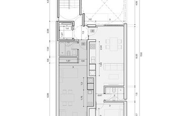 Cochera doble en venta - Centro