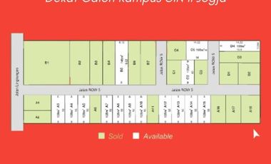 Beli Segera, Kavling Perumahan Pajangan Diskon 20%, Bantul