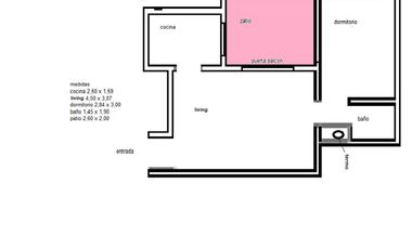 Departamento en venta en Moron Centro