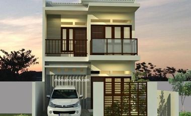di Jual Rumah 2 Lantai Bebas Desain di Jl.lobak Simpang Ardat