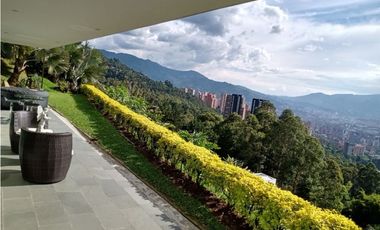 CASA CAMPESTRE CON VISTA ABIERTA A LA CIUDAD, LAS PALMAS, MEDELLIN