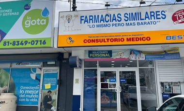 Venta de plaza comercial zona Garza Sada