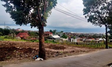 Tanah Bandung Kota Pinggir Jalan Ciporeat Ujungbrung SHM