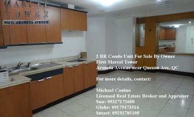 2 Bedroom Condo For Rent near EDSA along Araneta- Quezon Ave