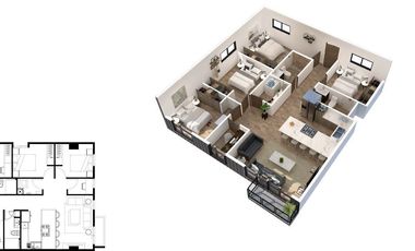 Venta de Departamento Zona Tecnológico Roma