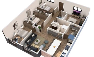 Venta de Departamento Zona Tecnológico Roma