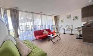 Arriendo departamento amoblado, Club Oceano