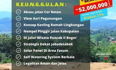 Investasi Tanah Kavling Serbaguna di Jonggol, Bogor