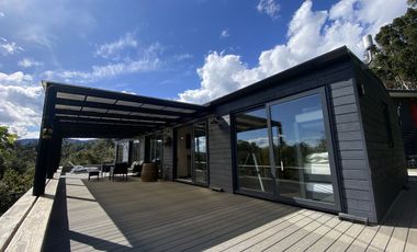 Linda casa en refugio cordillerano