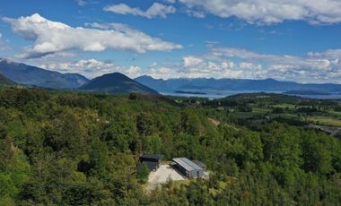 Linda casa en refugio cordillerano