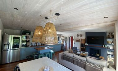 Linda casa en refugio cordillerano