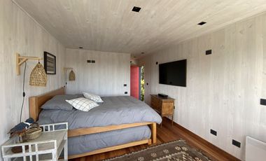 Linda casa en refugio cordillerano