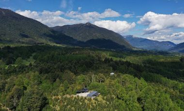 Linda casa en refugio cordillerano