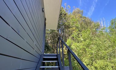 Linda casa en refugio cordillerano