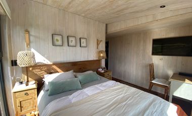 Linda casa en refugio cordillerano