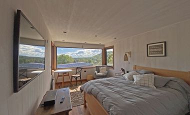 Linda casa en refugio cordillerano